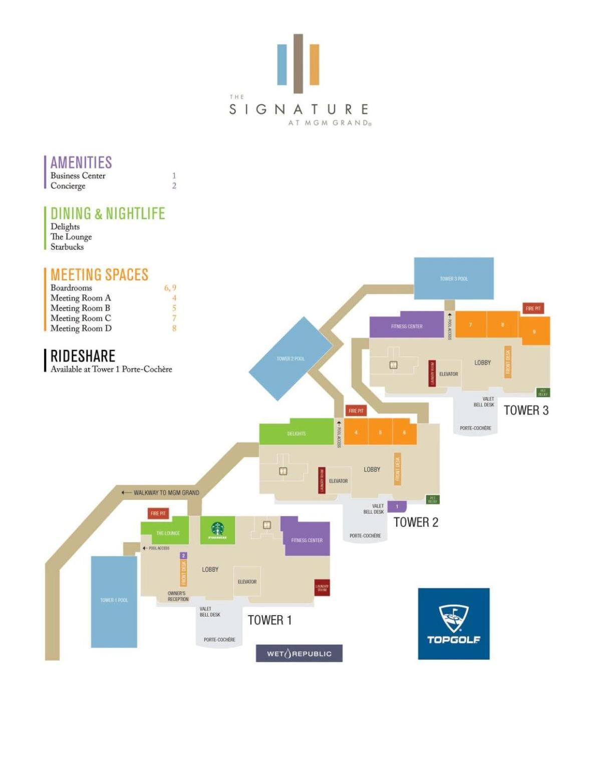 Mgm Signature-09-716 8 Two Adjacent Studio Units Λας Βέγκας Εξωτερικό φωτογραφία